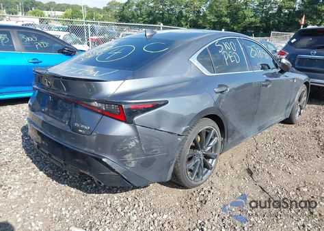 2021 Lexus Is 350 F Sport z USA, uszkodzony, nr VIN JTHGZ1E24M5022014